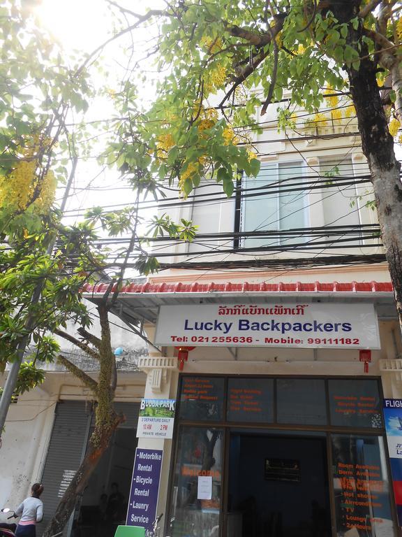 Lucky Backpacker Hostel Viêng Chăn Ngoại thất bức ảnh